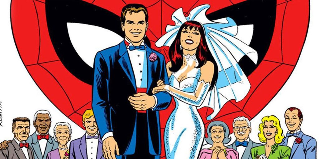 Peter-Parker-marries-Mary-Jane-Watson