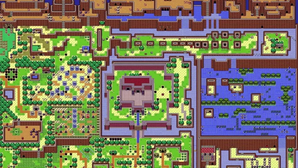 A Link to the Past map