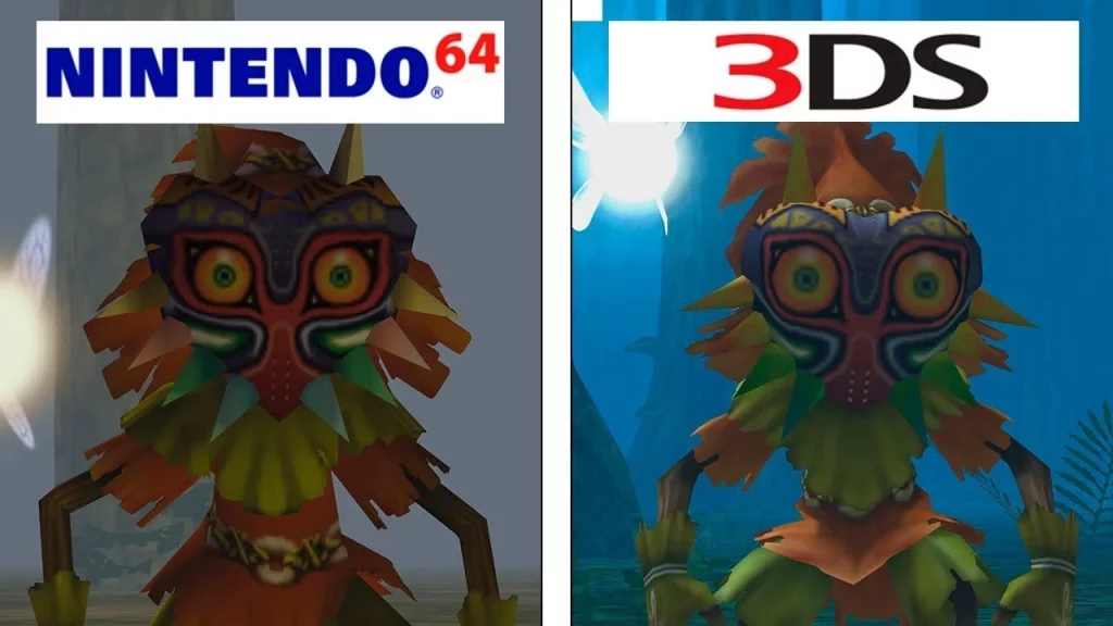 The Legend of Zelda: Majora's Mask graphics