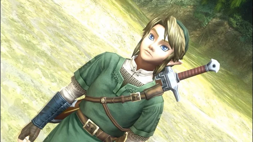 Link's image after the prologue