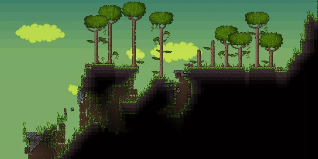 Terraria Game Jungle Biome