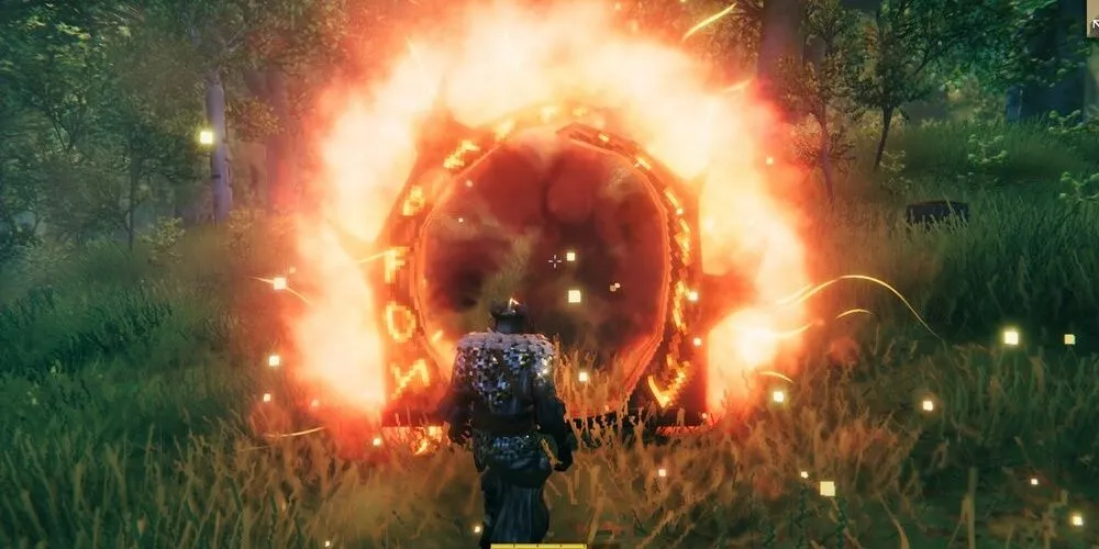 Valheim Fire Portal