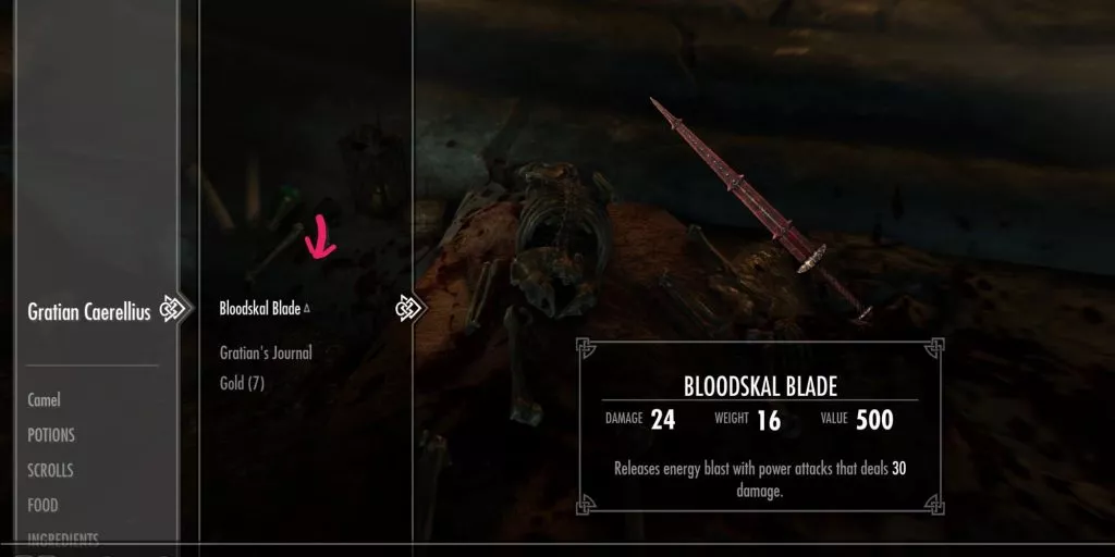 Bloodskal Blade - Information and Stats 
