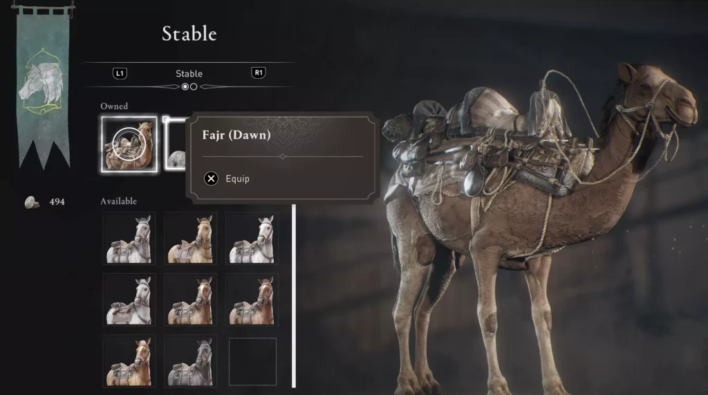 How To Change Mounts in AC Mirage