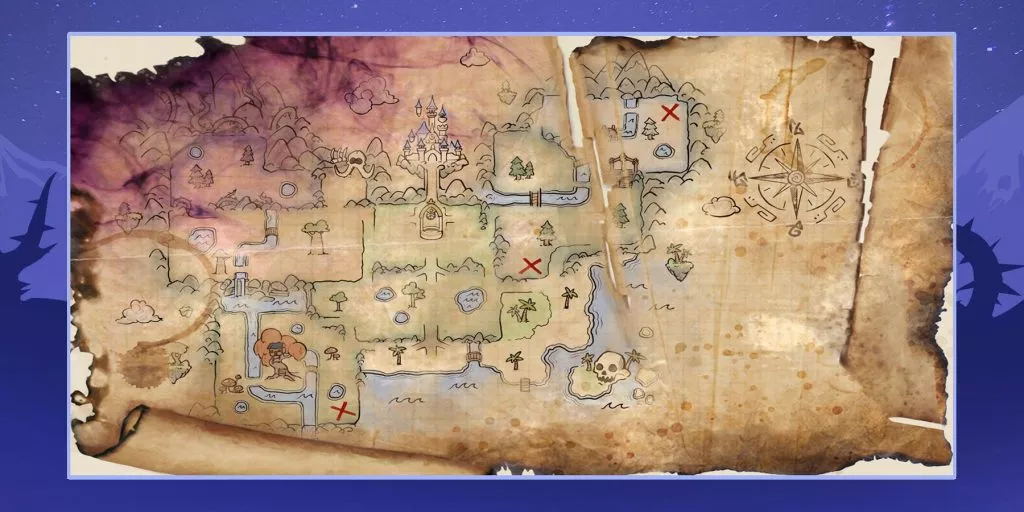 Disney Dreamlight Valley Use the Map and Memory Shard