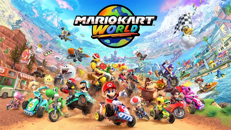 Development of Mario Kart World began at the time of the first Switch console’s launch.