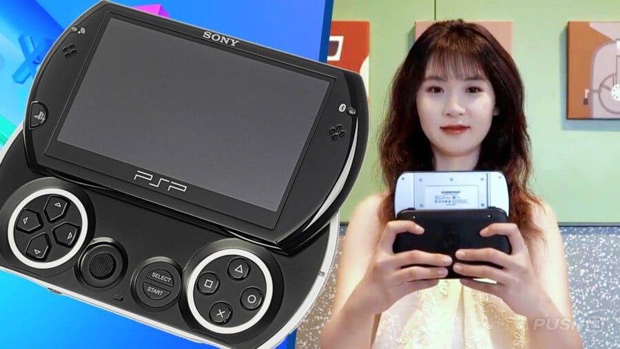 Retro Handheld Manufacturer Anbernic Pays Tribute to the PSP Go 1