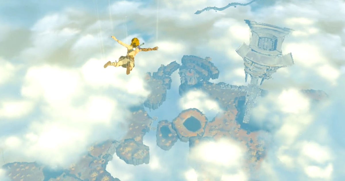 Link approaching a dark corridor