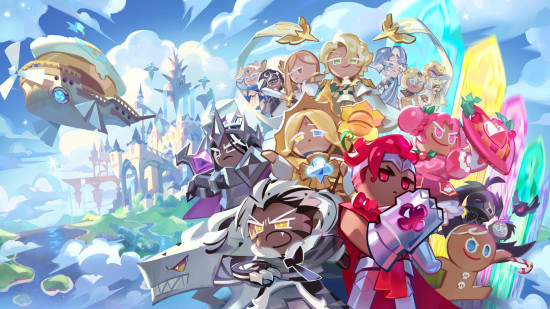 Screenshot for Cookie Run Kingdom tier list showing various heroes across the screen