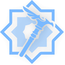 Elementalist class badge from Crystal of Atlan.