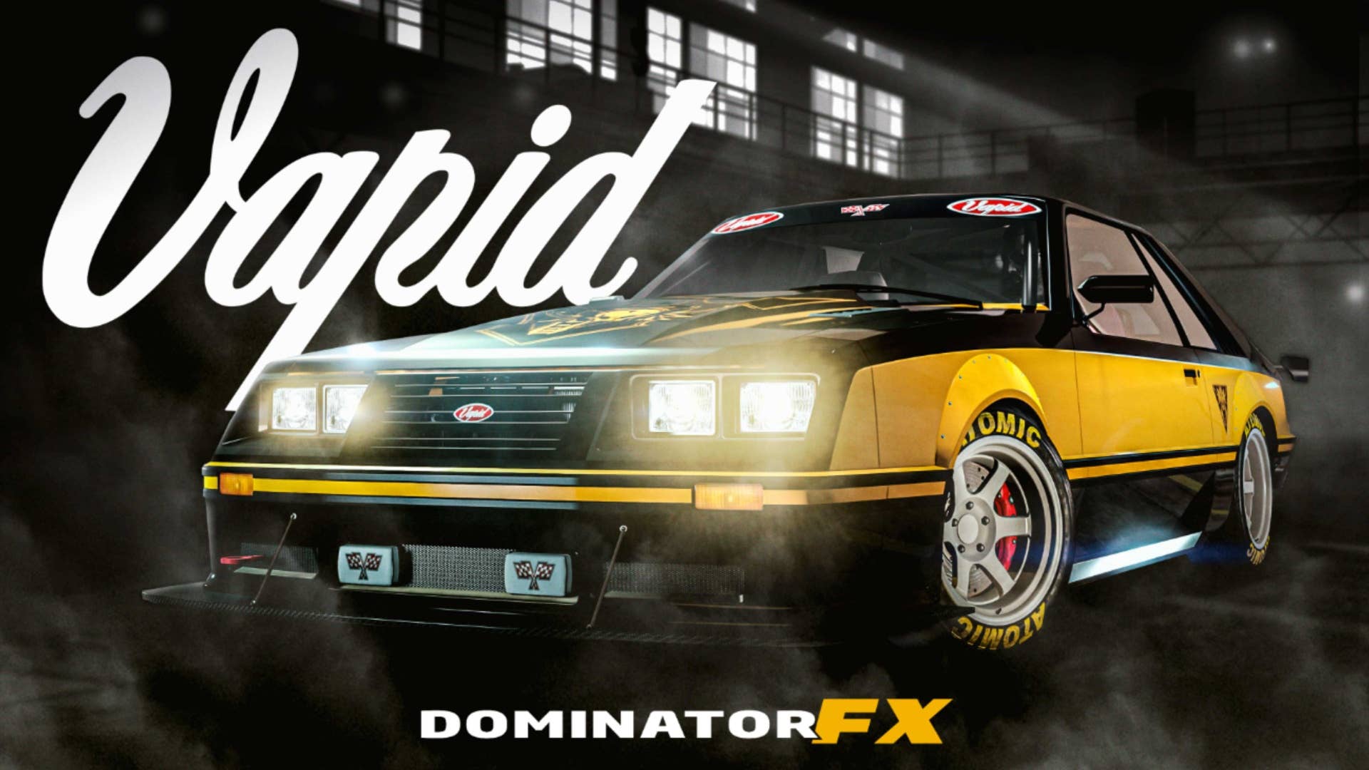 gta online vapid dominator fx official rockstar artwork