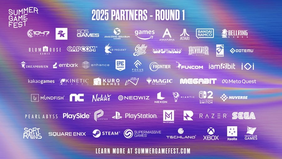 Summer Game Fest Partners Round 1