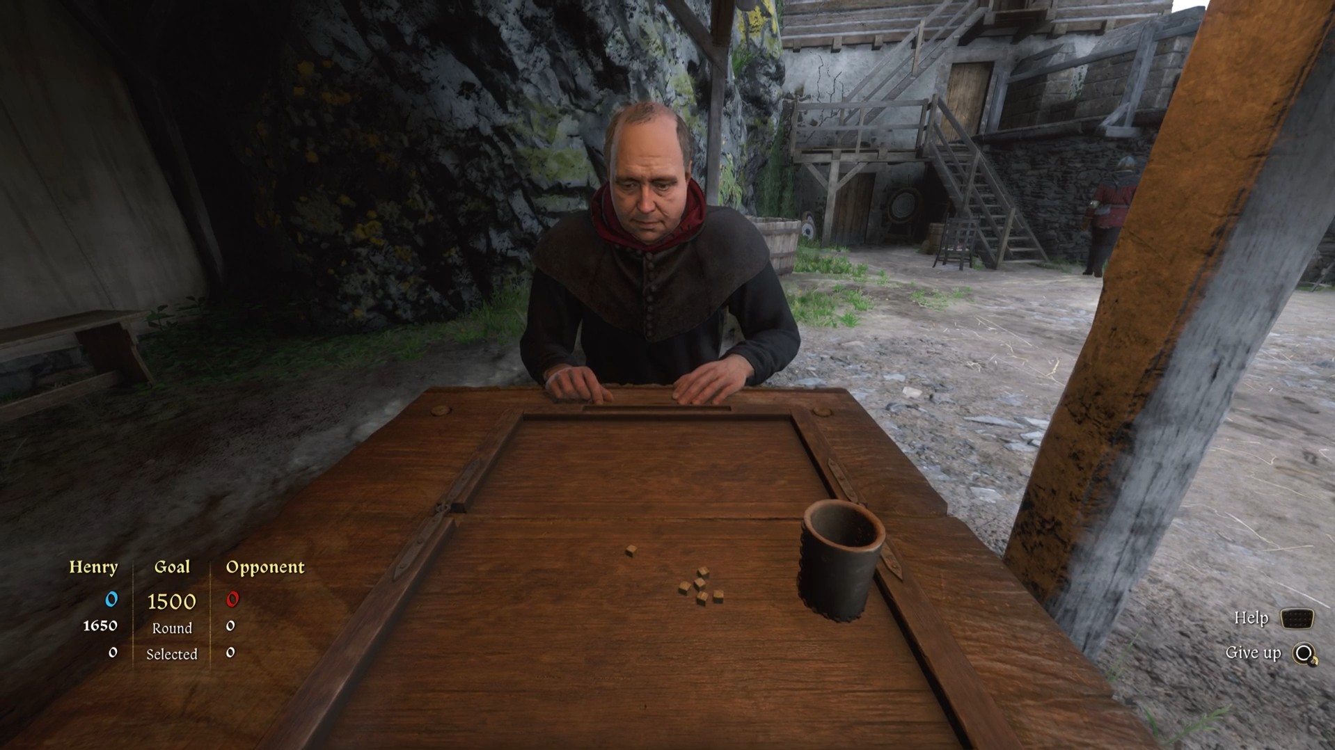 Painted Dice is a special dice in KCD2 (Image via Deep Silver)
