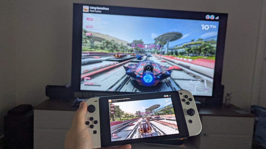 Screenshot of Fast Fusion (Nintendo Switch 2)