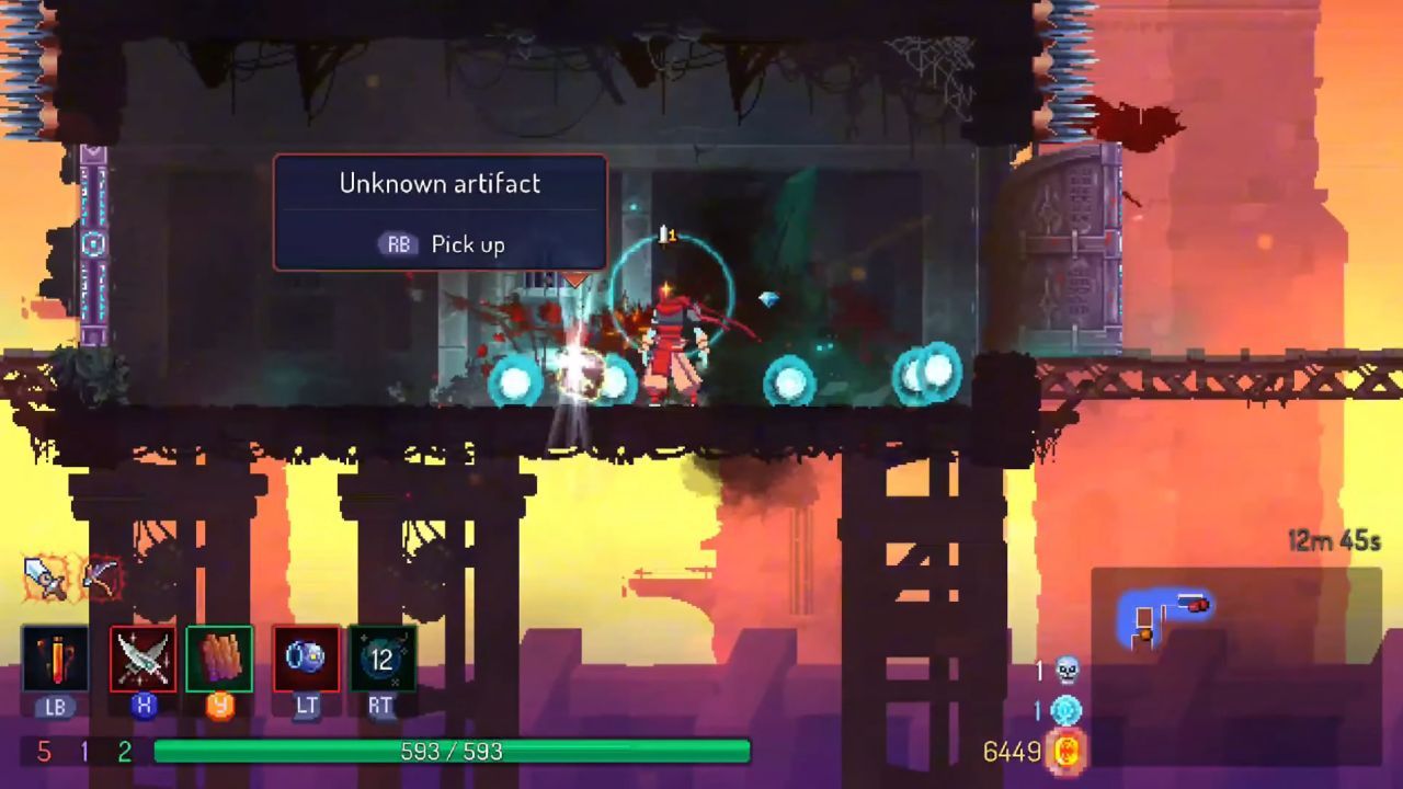 Dead Cells, PC, Gameplay, All Runes Locations, Screenshot