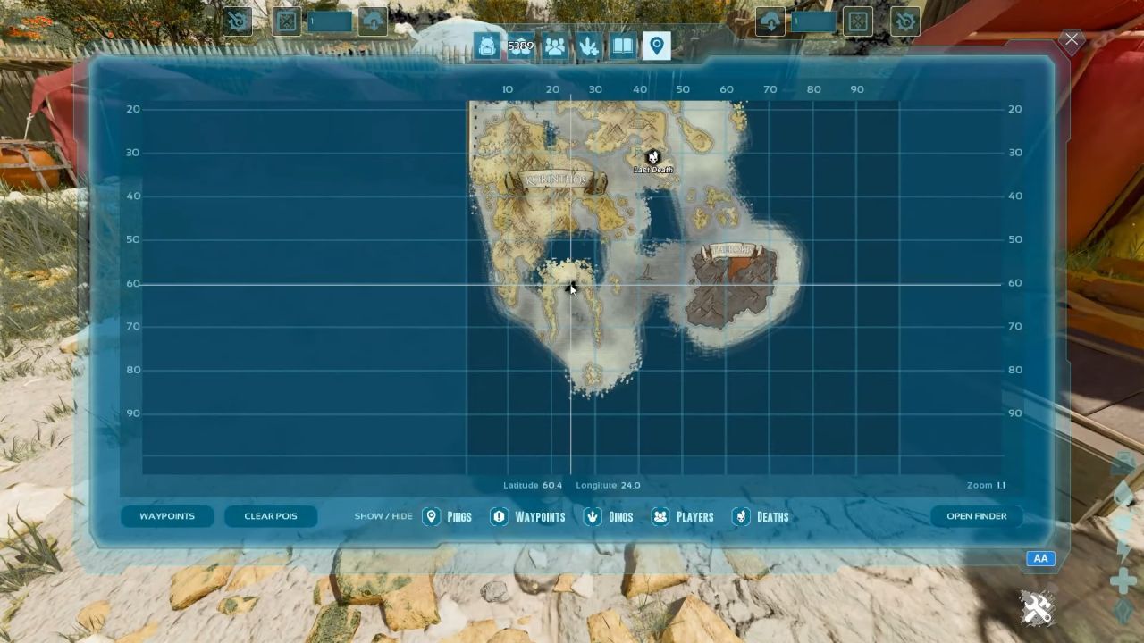 ARK Survival Ascended Guide, How To Get Free Tools, Primary Location, Blue Obelisk Area