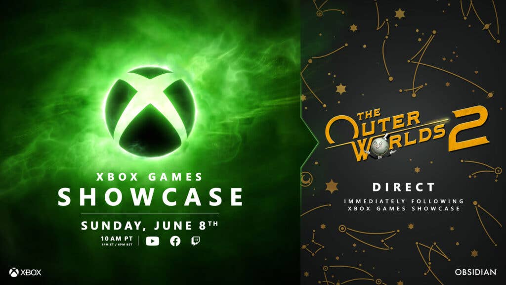 Promotional art for upcoming Xbox titles