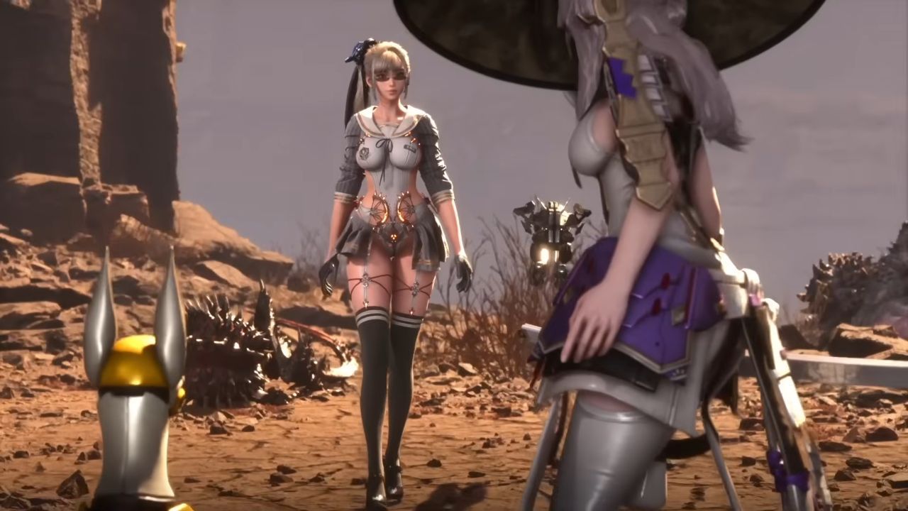 Stellar Blade, PC, Gameplay, How To Unlock, Nikke, DLC, Screenshot