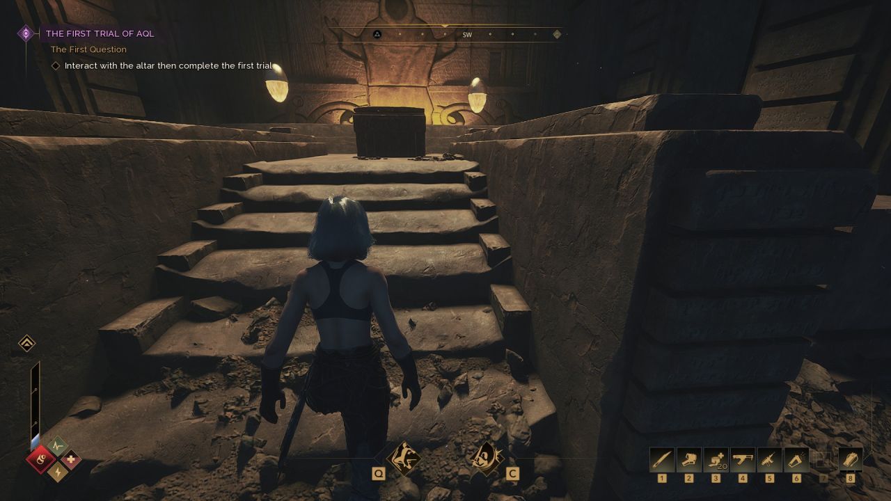 Dune Awakening Guide, How To Complete The First Trail of AQL, Reaching the Altar