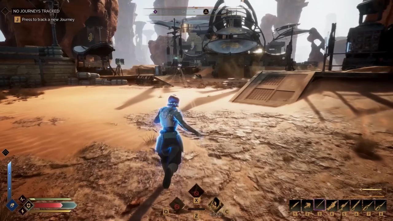 Dune: Awakening, PC, Gameplay, How To Play Swordmaster Class, Screenshot