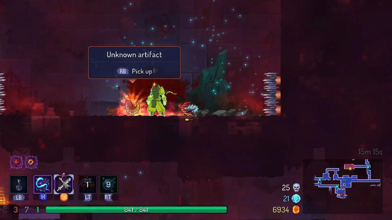 Dead Cells, PC, Gameplay, All Runes Locations, Screenshot