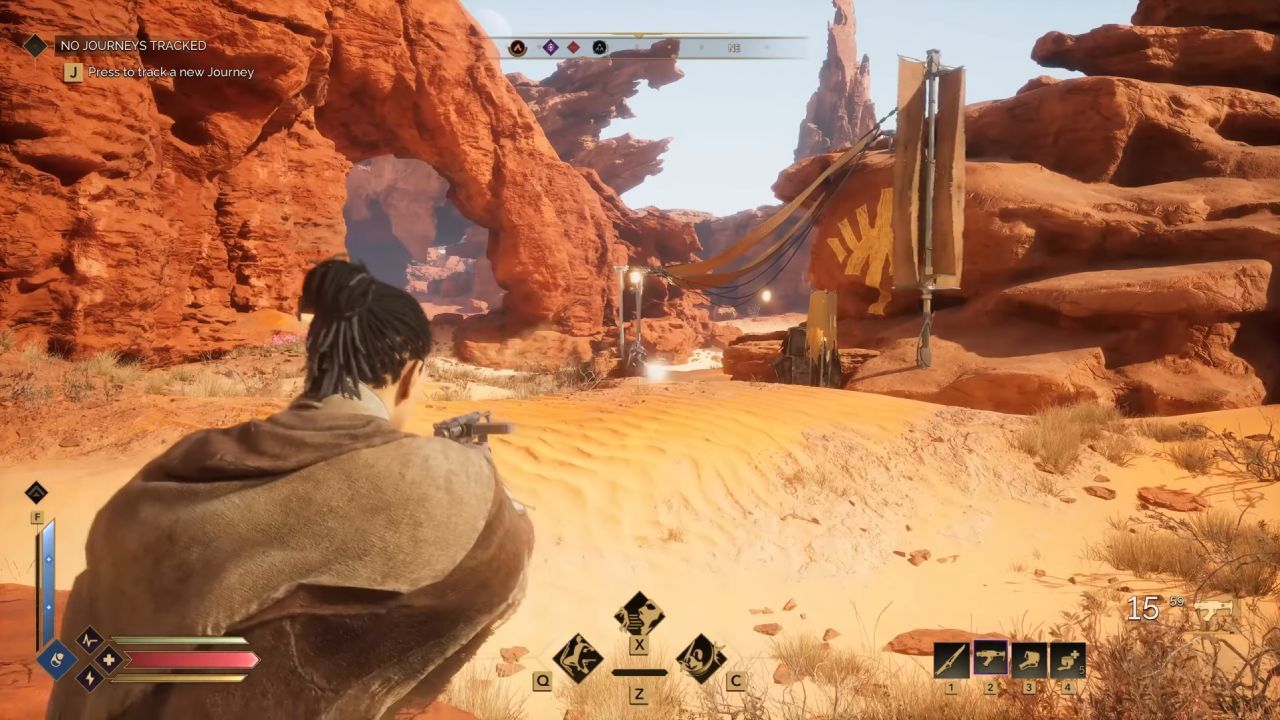 Dune: Awakening, PC, Gameplay, How To Play Swordmaster Class, Screenshot