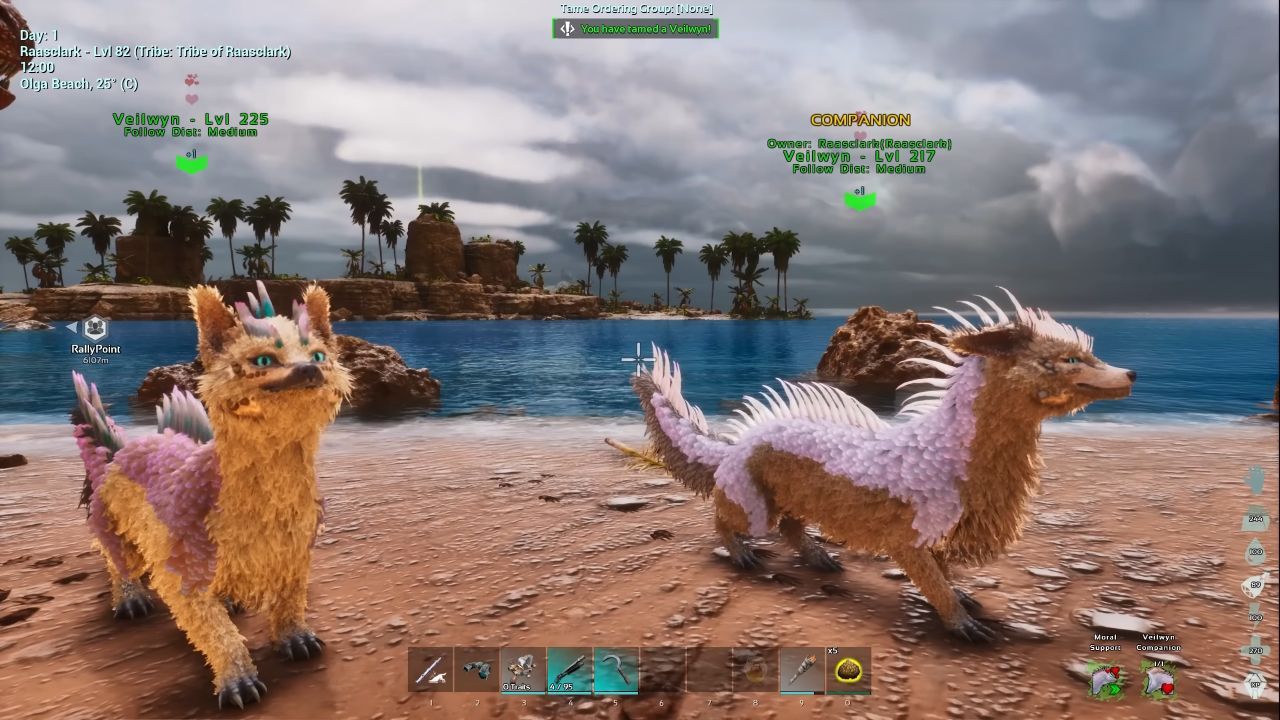 ARK: Survival Ascended, PC, Gameplay, How To Tame Veilwyn, Screenshot