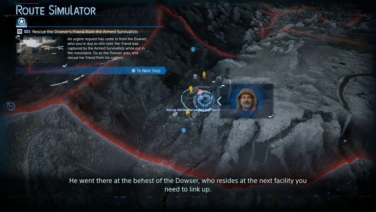 Death Stranding 2: On the Beach, PC, Gameplay, How To Rescue, Dowser's Friend, From The Armed Survivalist, Screenshot