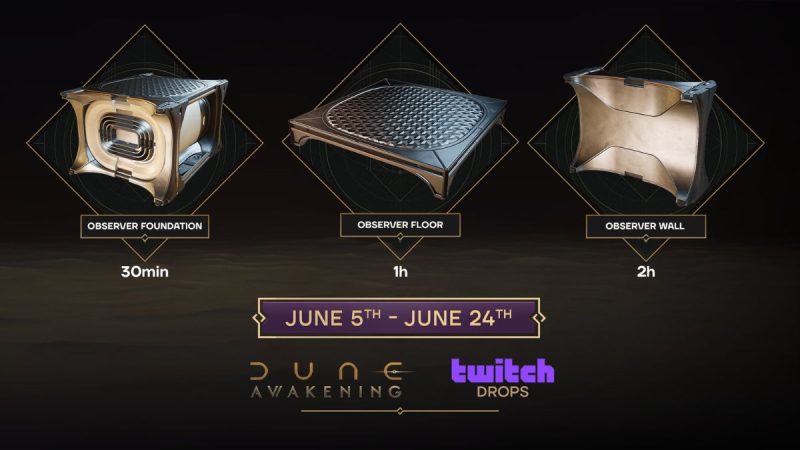 All Dune Awakening Twitch Drops Events List