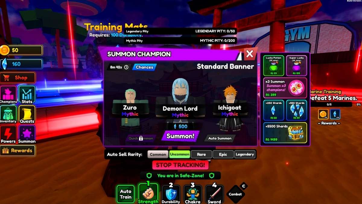 Summon interface
