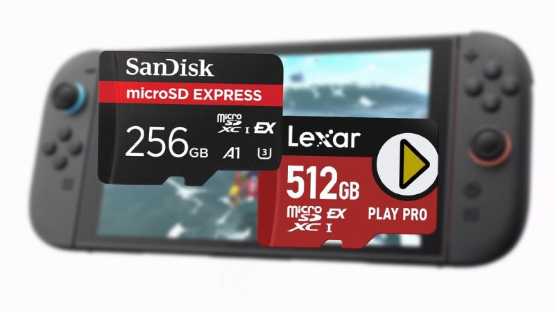 Best Micro SD Express cards for Nintendo Switch 2