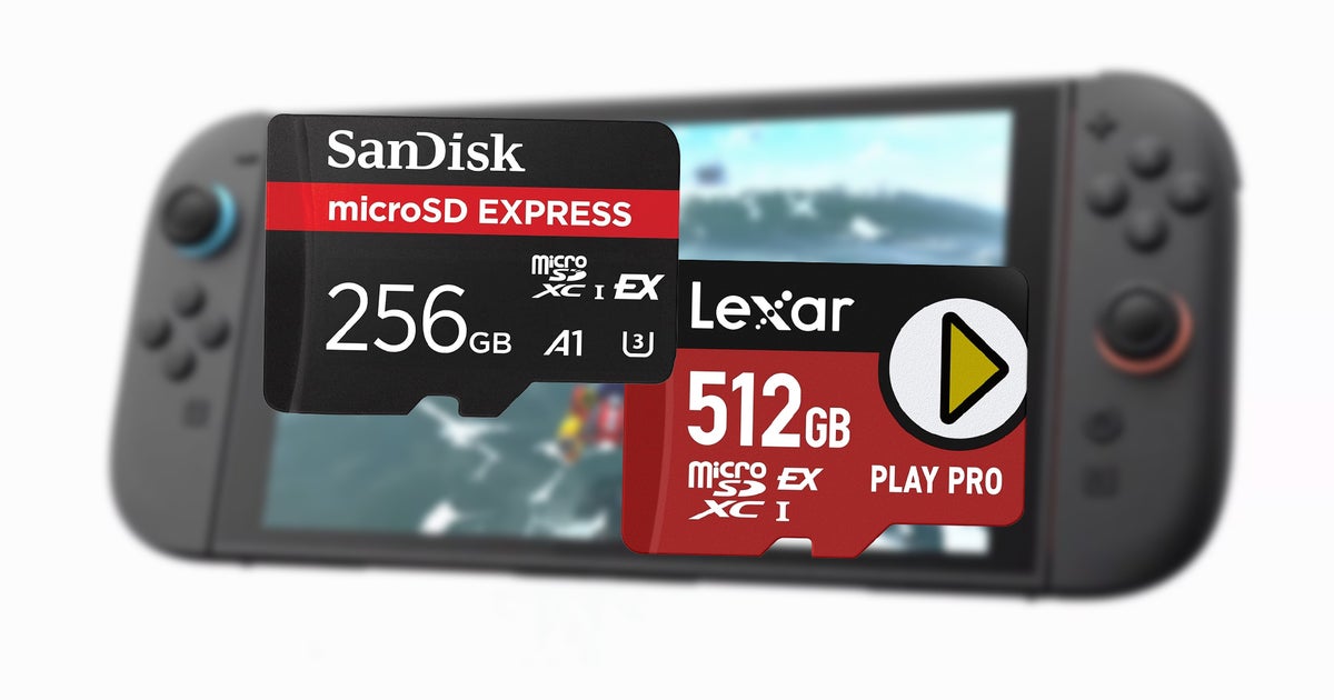 Best Micro SD Express cards for Nintendo Switch 2