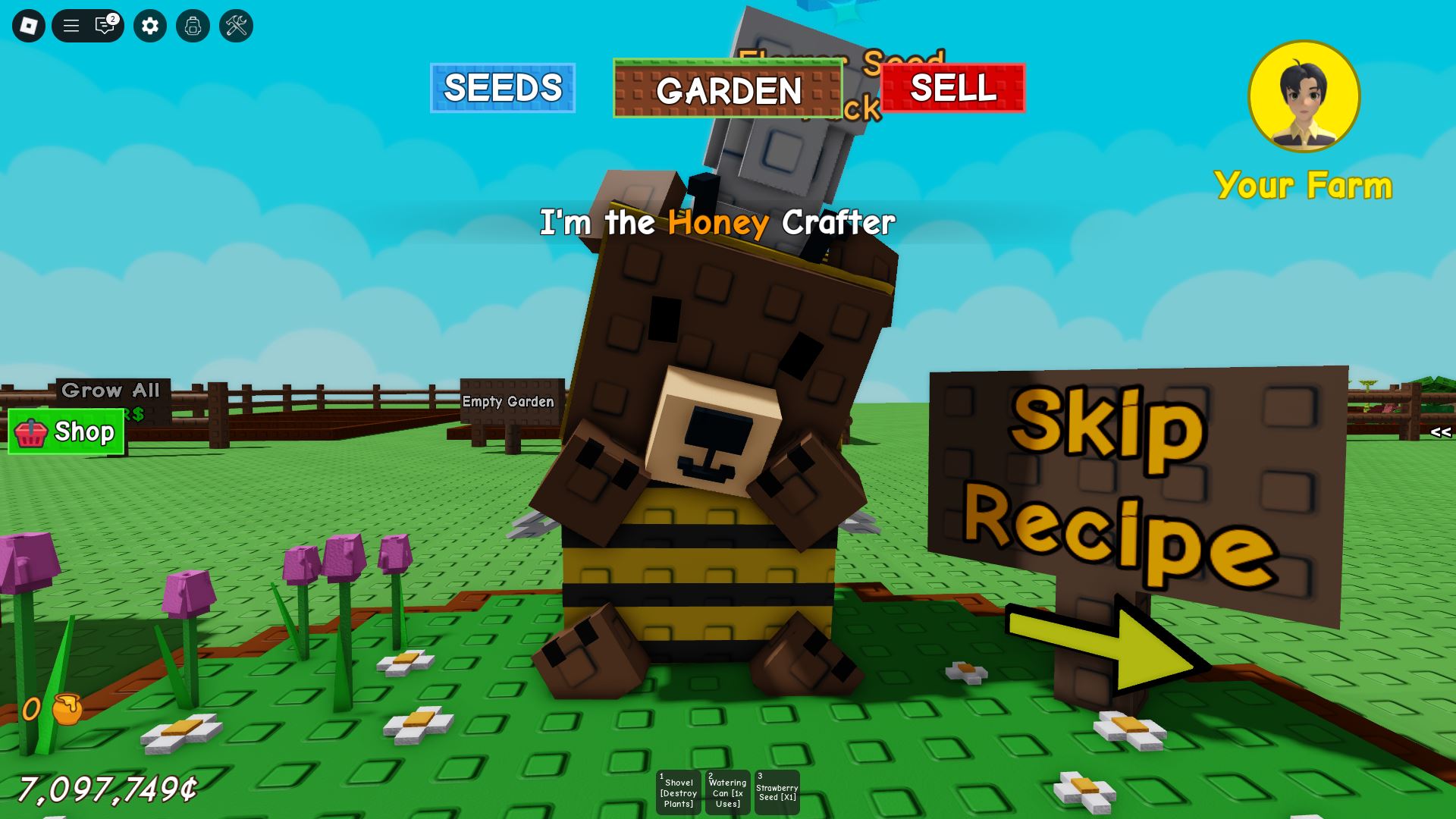 Bizzy Bear (Image via Roblox)