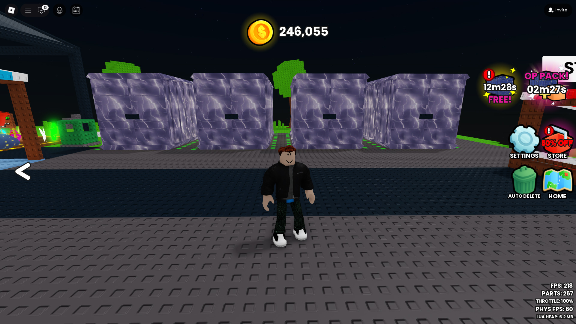 Container RNG Gameplay (Image via Roblox Corporation)