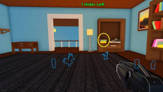A cupboard in Roblox