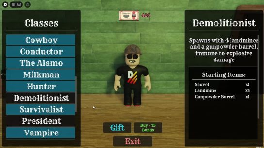 Dead Rails Guide: Demolitionist Class