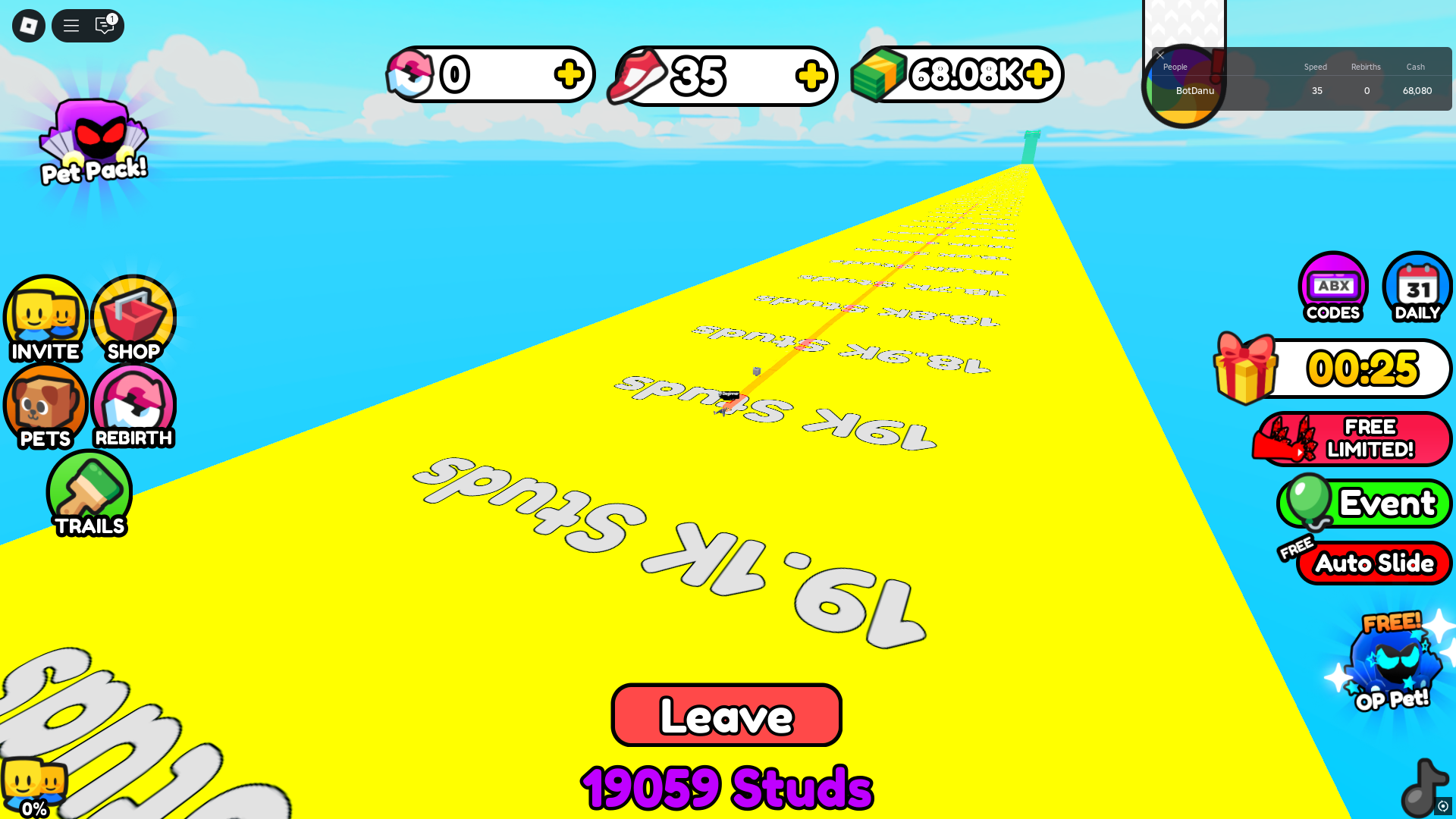 Sliding (Image via Roblox)