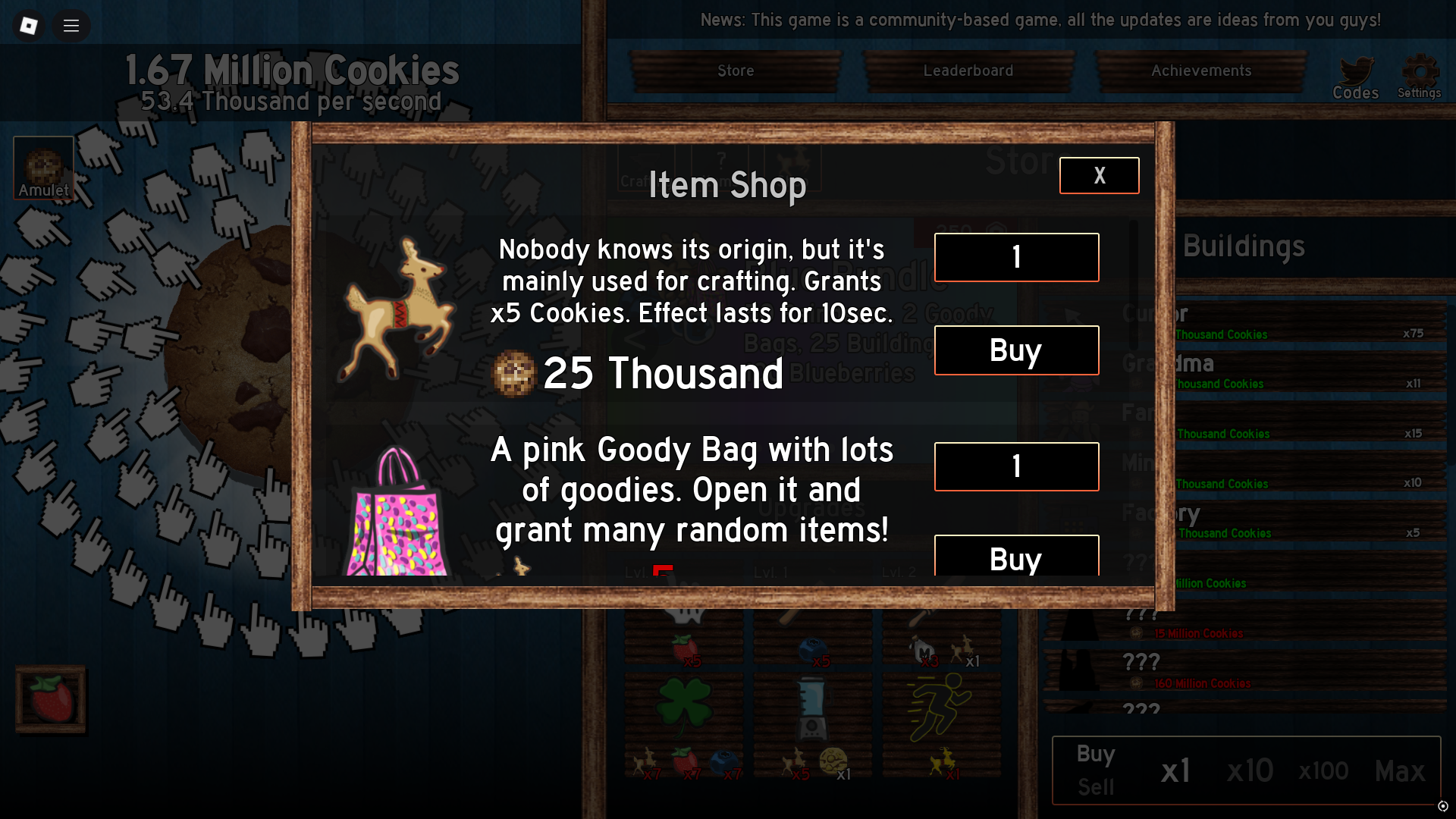 Item Shop (Image via Roblox)