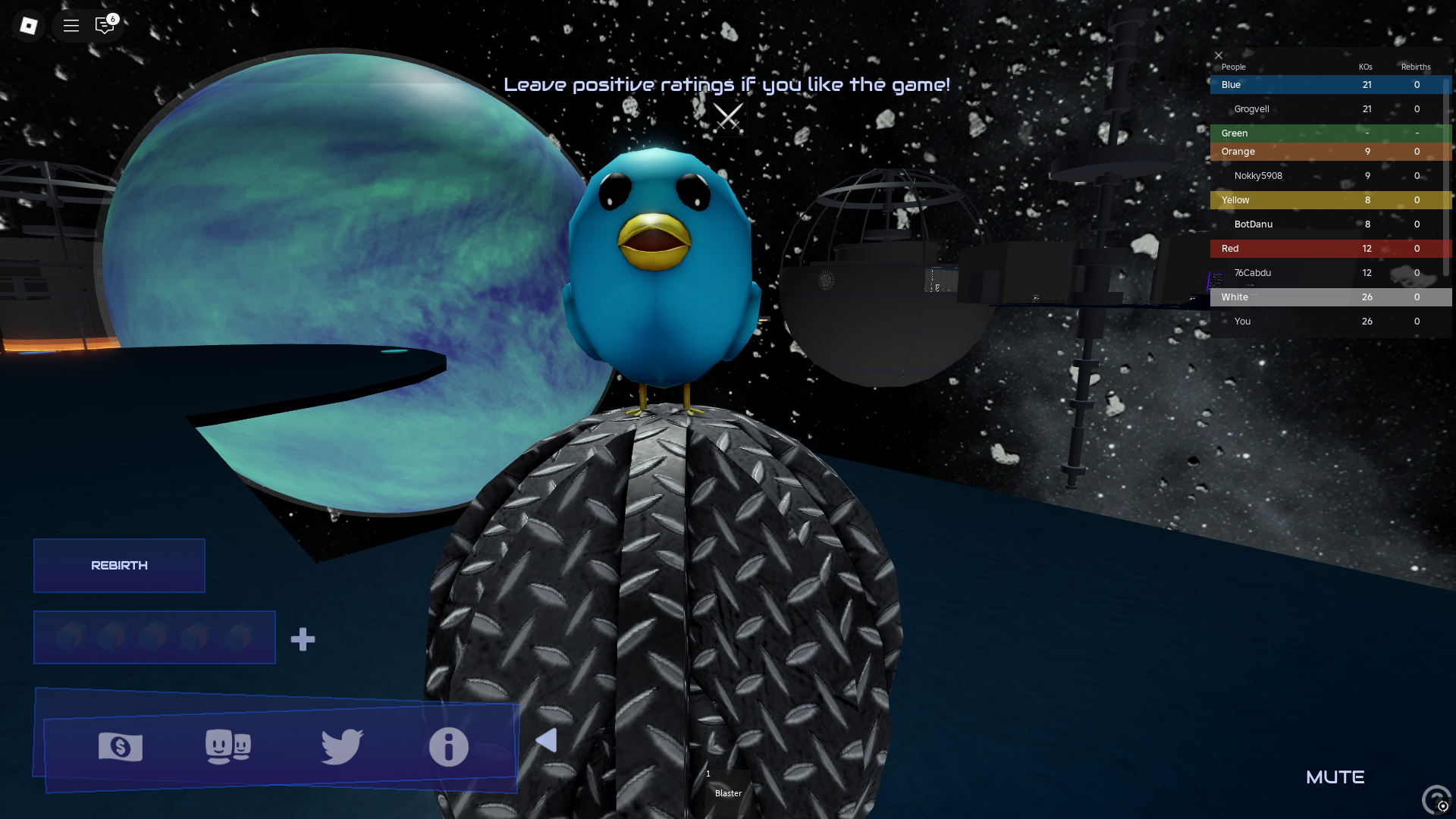 Bird auto-collect money (Image via Roblox)