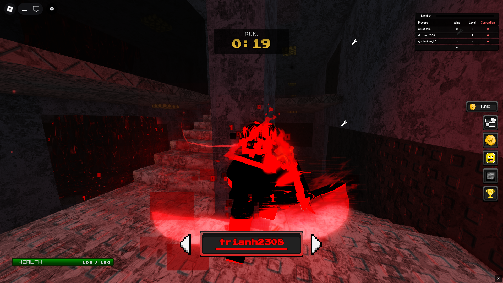 Spectating killer (Image via Roblox)