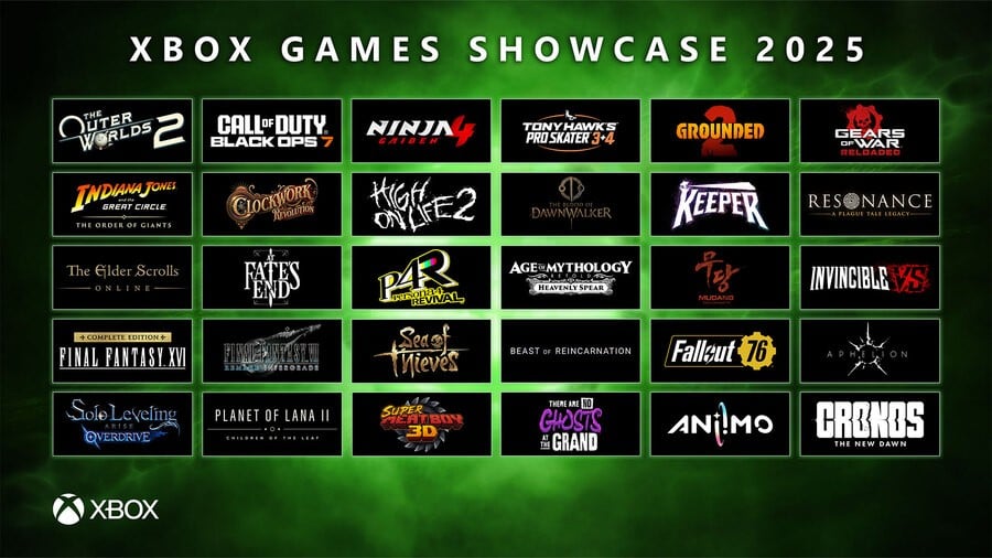 Here's Everything That Was Revealed At The Xbox Games Showcase 2025