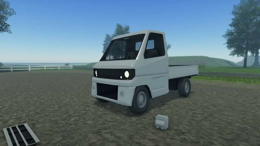 The Cabster Vehicle in A Dusty Trip