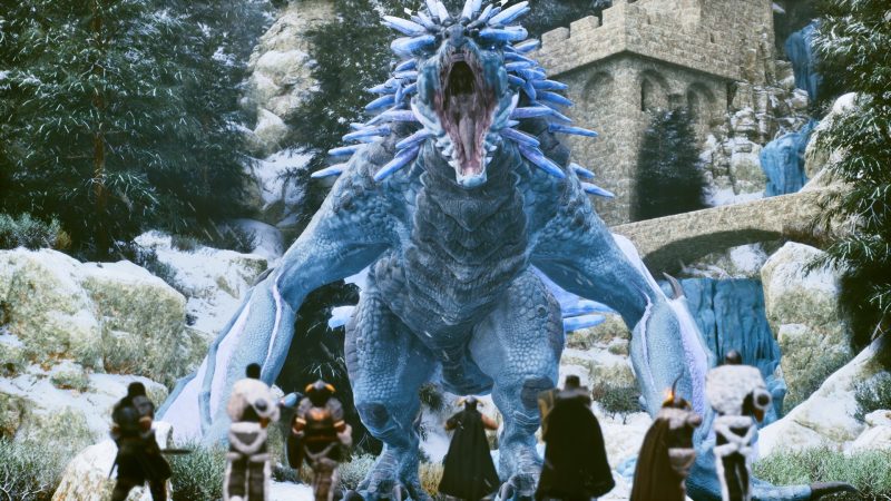 Finding Ice Wyvern Eggs in Ark Ragnarok Ascended