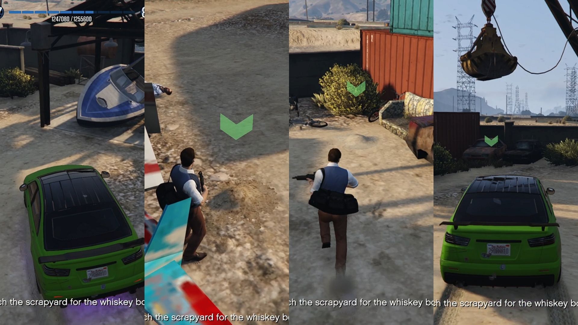 Hidden item positions map