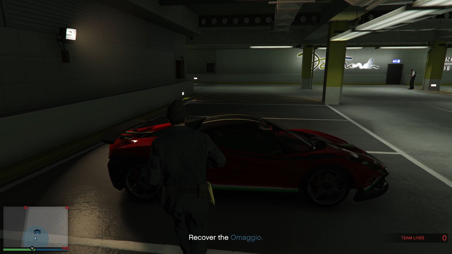 Vehicle extraction visual