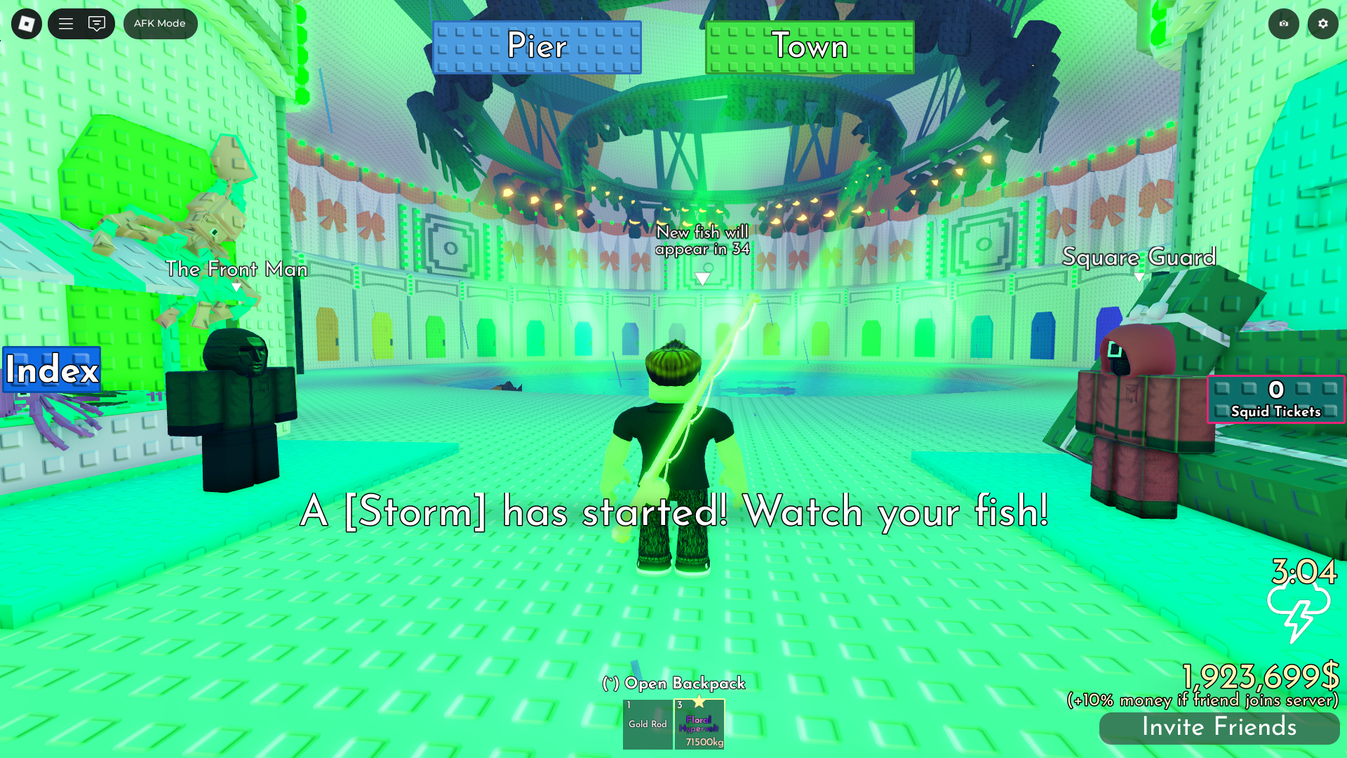 The Games Tent (Image via Roblox Corporation)