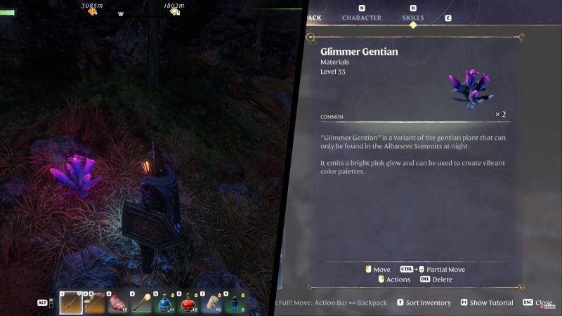 How to Get Glimmer Gentian in Enshrouded