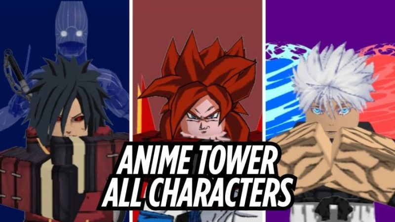 How to Unlock All Anime Tower Characters