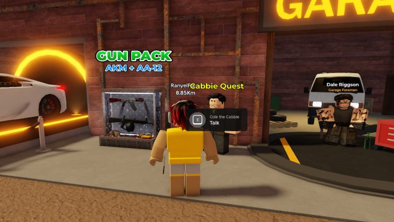 How to obtain the Cabbie (Taxi) in Roblox’s A Dusty Trip