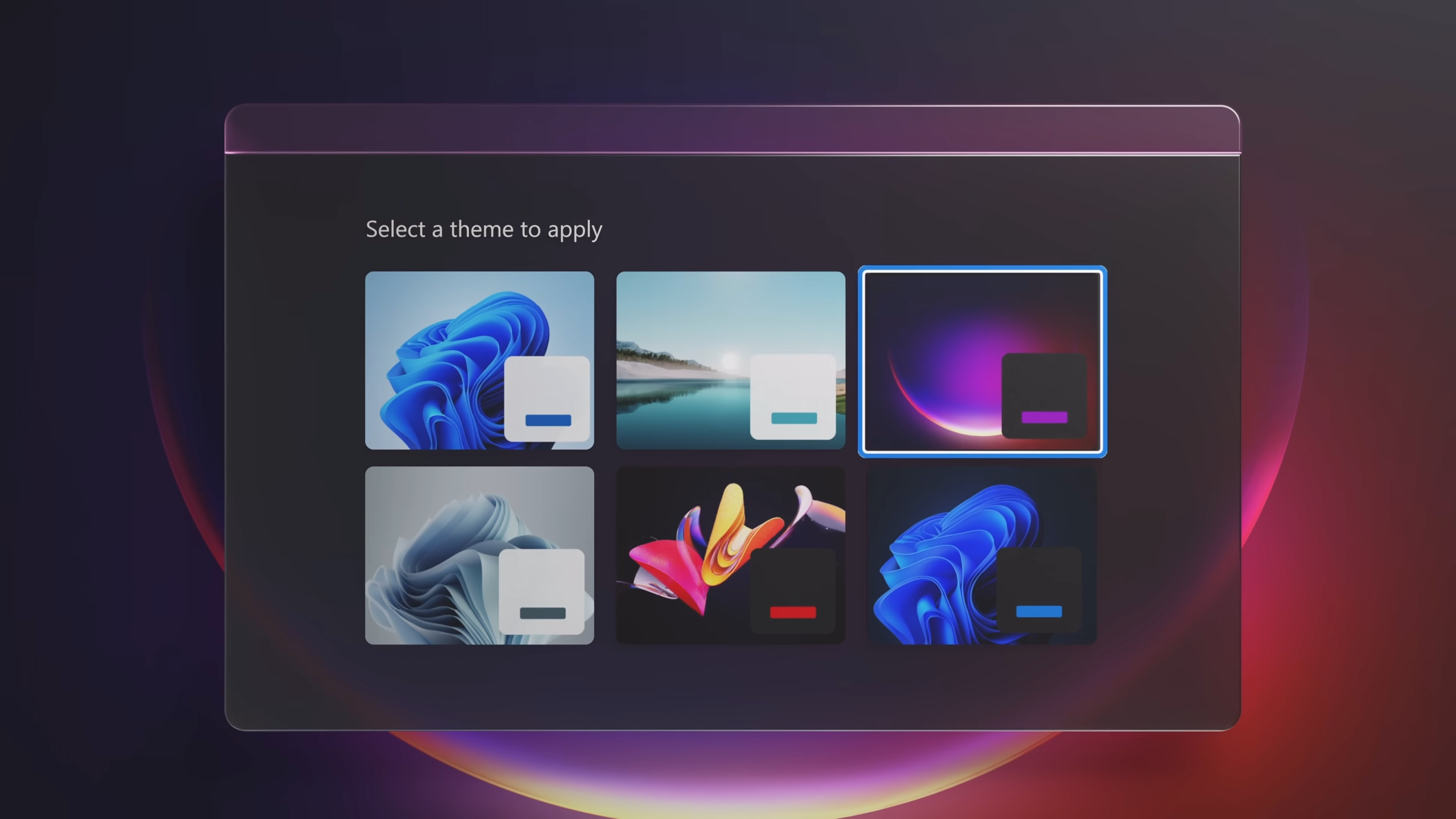 Windows 11 customization options